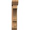 Ekena Millwork Balboa Slat Smooth Bracket w/ Offset Brace, Western Red Cedar, 7 1/2"W x 40"D x 40"H BKT0806X40X40BOA06SWR - alternate 4